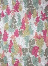 Nina Campbell Wallpaper Fairfield Aqua/ Rose/ Pink
