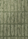 Arte International Papier peint Chalk Stone - Moss-Green