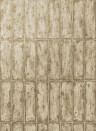 Arte International Wallpaper Chalk Stone - Gold/ Sand