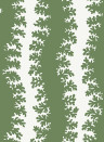 Josephine Munsey Wallpaper Elkhorn Stripe - Brookes Green/ Ceiling White