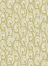 Josephine Munsey Papier peint Geranium Stripe - Meadow/ Maitland Green/ Skirting White