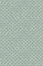 Josephine Munsey Papier peint Pineapple Squares - Osney Blue/ Salt Ridge