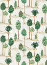 Osborne & Little Papier peint Foresta - Emerald