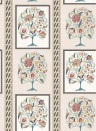 Osborne & Little Wallpaper Taniska - Eucalyptus/ Charcoal