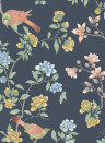 Little Greene Papier peint Aderyn - Hicks Blue