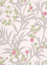 Little Greene Wallpaper Bamboo Floral - Leather