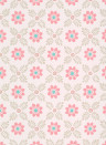 Little Greene Carta da parati Ditsy Block - Carmine