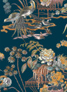 Coordonne Wallpaper Sacred Pheasants - Sapphire