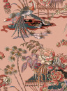 Coordonne Wallpaper Sacred Pheasants - Rose