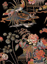 Coordonne Wallpaper Sacred Pheasants - Onyx