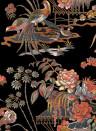 Coordonne Papier peint Sacred Pheasants - Onyx