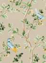 Coordonne Wallpaper Birds Prosperity - Papyrus
