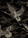 Coordonne Papier peint Imperial Ibis - Onyx