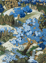 Coordonne Wallpaper Yu Garden - Sapphire