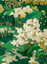 Coordonne Papier peint Yu Garden - Emerald