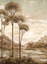 Coordonne Mural Xi Hu Lake - Amber