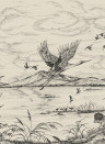 Coordonne Papier peint panoramique Herons Poetry - Nacre