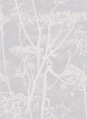 Cole & Son Wallpaper Cow Parsley Lilac on White