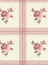 Långelid / von Brömssen Papier peint Rose - Faded Red