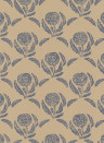 Långelid / von Brömssen Wallpaper Daisy - Denim