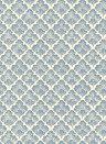 Långelid / von Brömssen Wallpaper Laura - Faded Denim