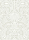 Cole & Son Papier peint Malabar - White on Linen