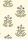Långelid / von Brömssen Wallpaper Floret - Lilac
