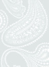 Cole & Son Wallpaper Rajapur - White on Light Blue
