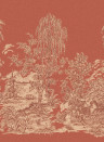 Jannelli & Volpi Mural Mandalay - Coral Panel 1