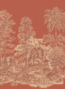 Jannelli & Volpi Mural Mandalay - Coral Panel 6