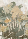 Jannelli & Volpi Mural Funes - Sepia Panel 5