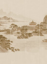 Jannelli & Volpi Mural Kaisui - Sepia Panel 4
