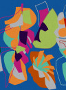 Jannelli & Volpi Mural Nizza - Blue Panel 2