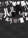 Rebel Walls Carta da parati panoramica Laundry Day - Black