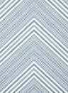 Thibaut Carta da parati Elevation - Blue/ White