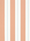 Osborne & Little Papier peint Bramante Stripe - Terracotta