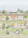 Cole & Son Wallpaper Bonsai Garden - Powder
