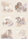 Cole & Son Wallpaper Tile Toile - Autumnal
