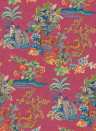 GP & J Baker Tapete Knight's Tale - Fuchsia