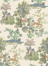GP & J Baker Tapete Knight's Tale - Sage/ Blue