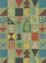 GP & J Baker Tapete Potato Print - Green