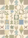 GP & J Baker Tapete Potato Print - Sage