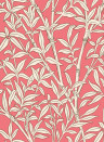 Cole & Son Wallpaper Bamboo Forest - Chalk on Rouge