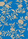 Cole & Son Wallpaper Roseberry - Cobalt