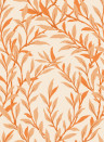 Cole & Son Wallpaper Willow Branch - Tangerine on Cream