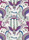 Clarke & Clarke Wallpaper Odyssey Mythos - Violet