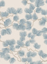 Sandberg Papier peint Pine - Misty Blue
