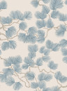 Sandberg Carta da parati Pine - Misty Blue