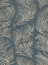 Sandberg Wallpaper Grace - Midnight & Blue