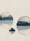Sandberg Mural Spegel - Indigo Blue